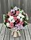 Букет цветов из: Альстромерии, Гвоздики, Розы и Хризантемы в Скопине
