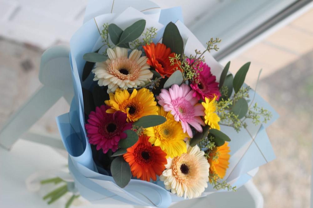 Букет цветов из: Герберы в Скопине