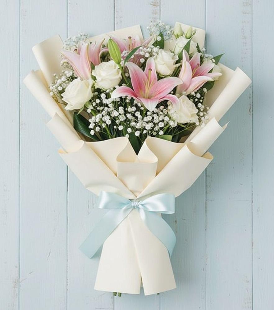 Букет цветов из: Лилии в Скопине