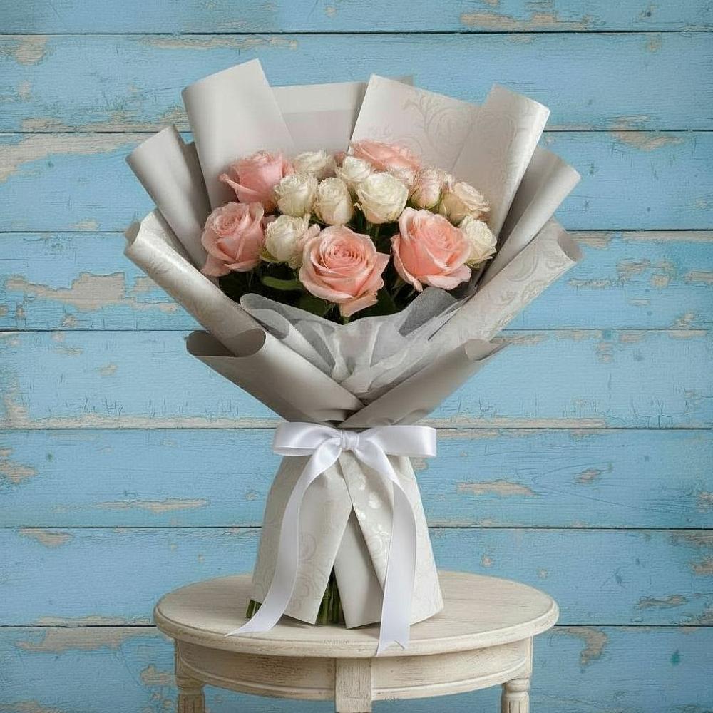 Букет цветов из: Розы в Скопине