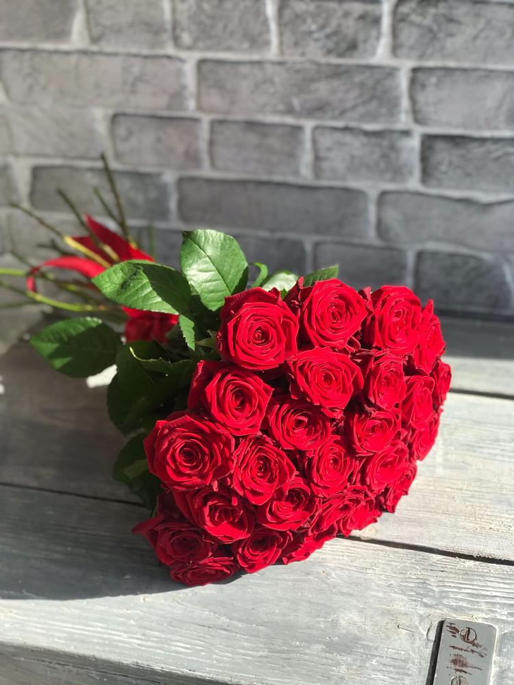 Букет Красные розы Фридом в Скопине