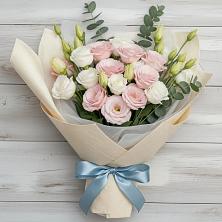 Букет цветов из:  Лизиантусы в Скопине