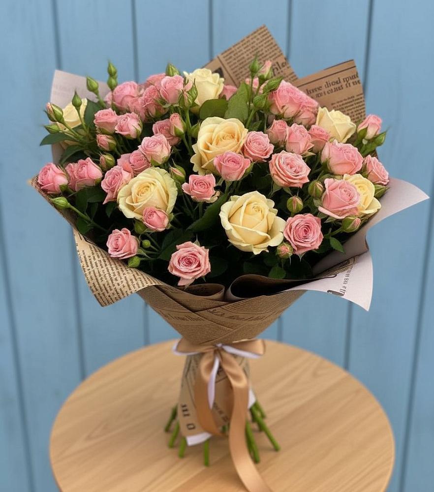 Букет цветов из: Розы в Скопине