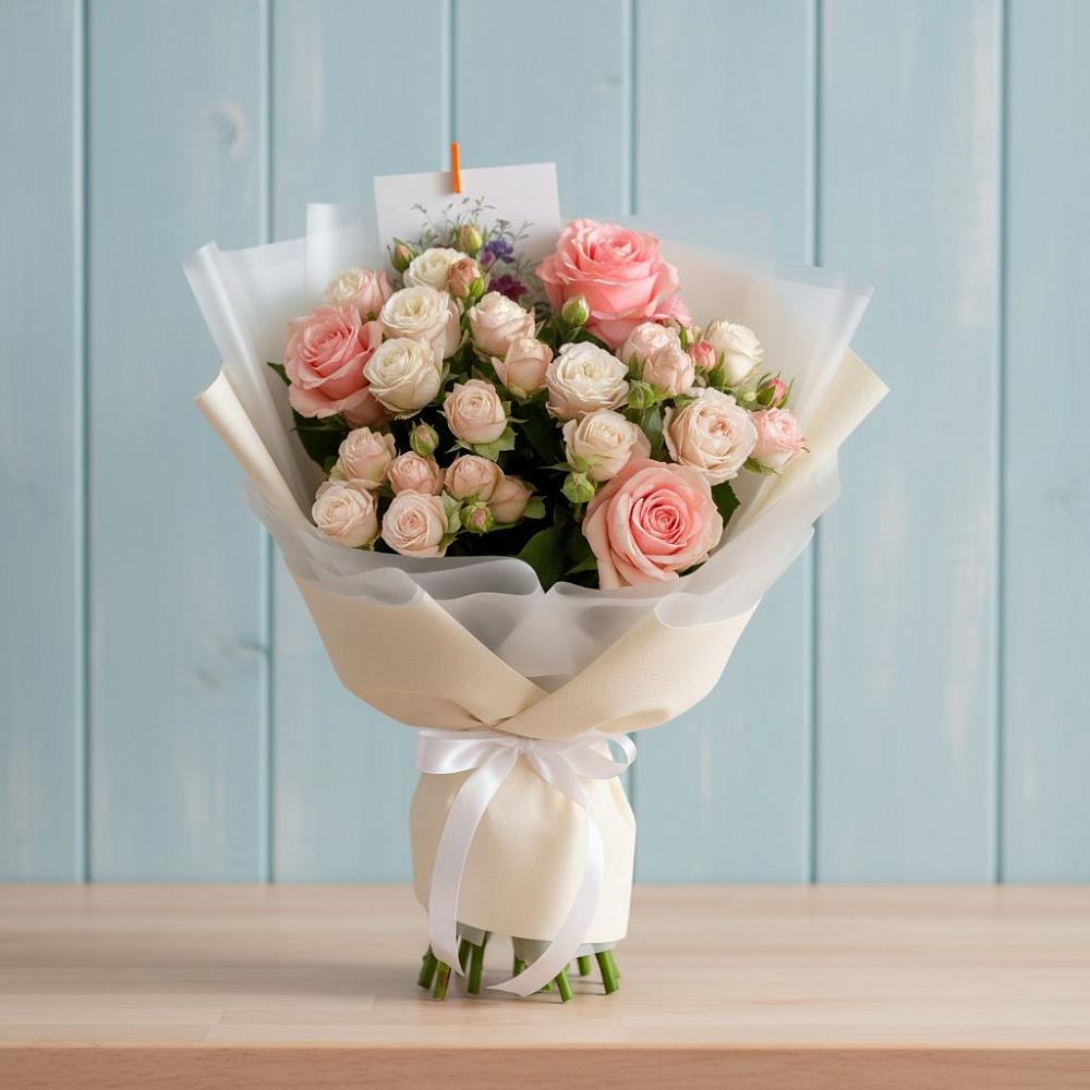 Букет цветов из: Розы в Скопине