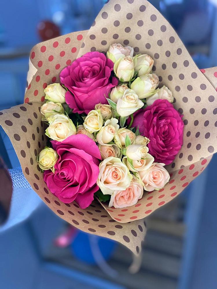 Букет цветов из: Розы в Скопине