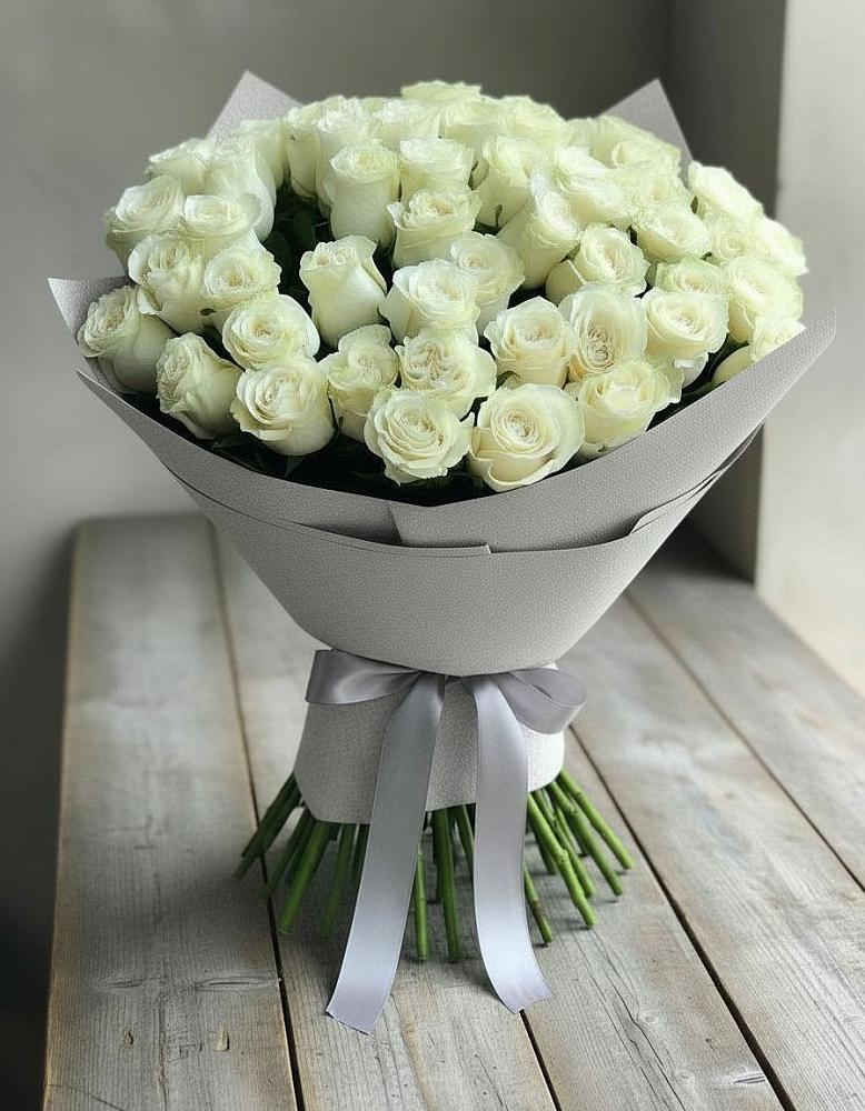 Букет 35 Белых роз в Скопине