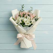 Букет цветов из:  Альстромерии в Скопине