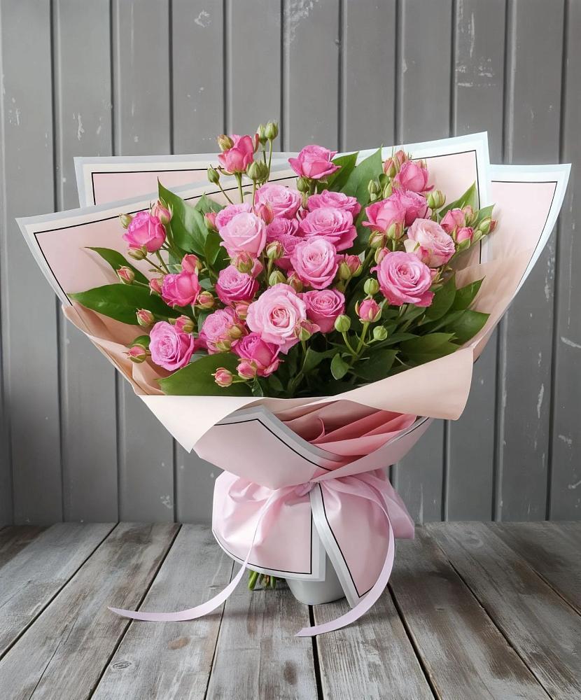 Букет Розовый кустик в Скопине