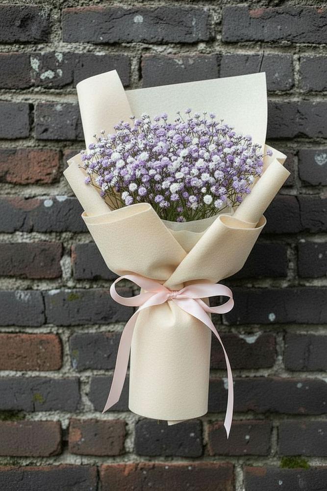 Букет цветов из: Гипсофила в Скопине