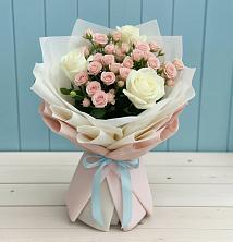 Букет цветов из:  Розы в Скопине