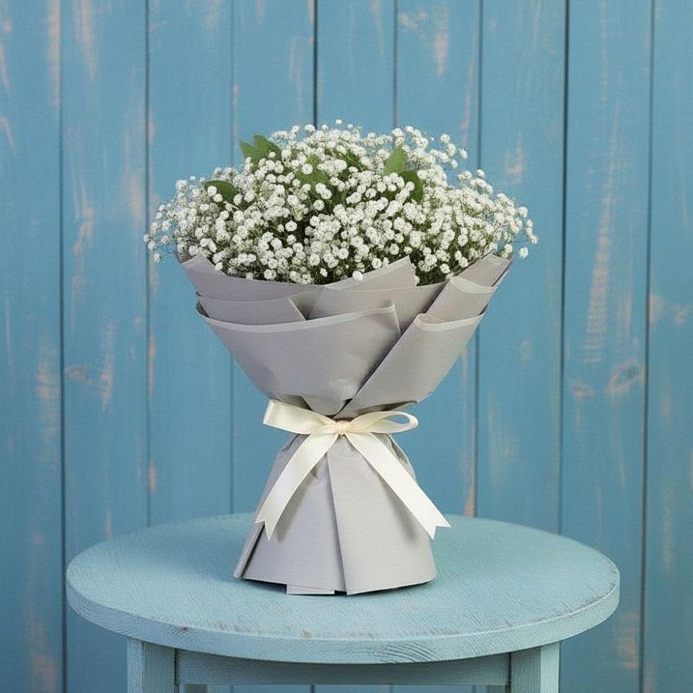 Букет цветов из: Гипсофила в Скопине