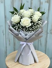 Букет цветов из:  Розы в Скопине