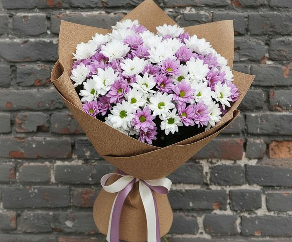 Букет цветов из: Хризантемы в Скопине