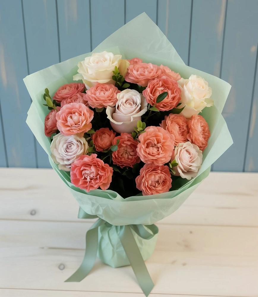 Букет цветов из: Розы в Скопине