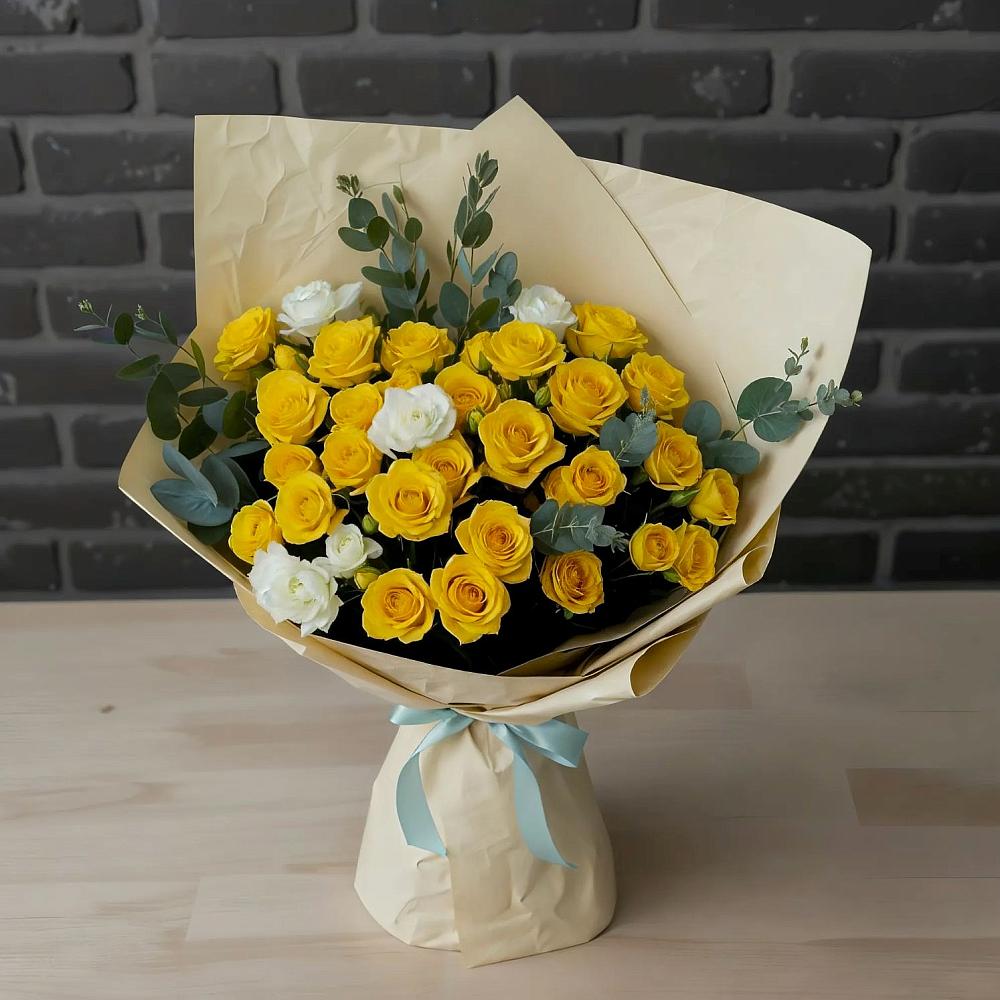 Букет цветов из: Розы в Скопине