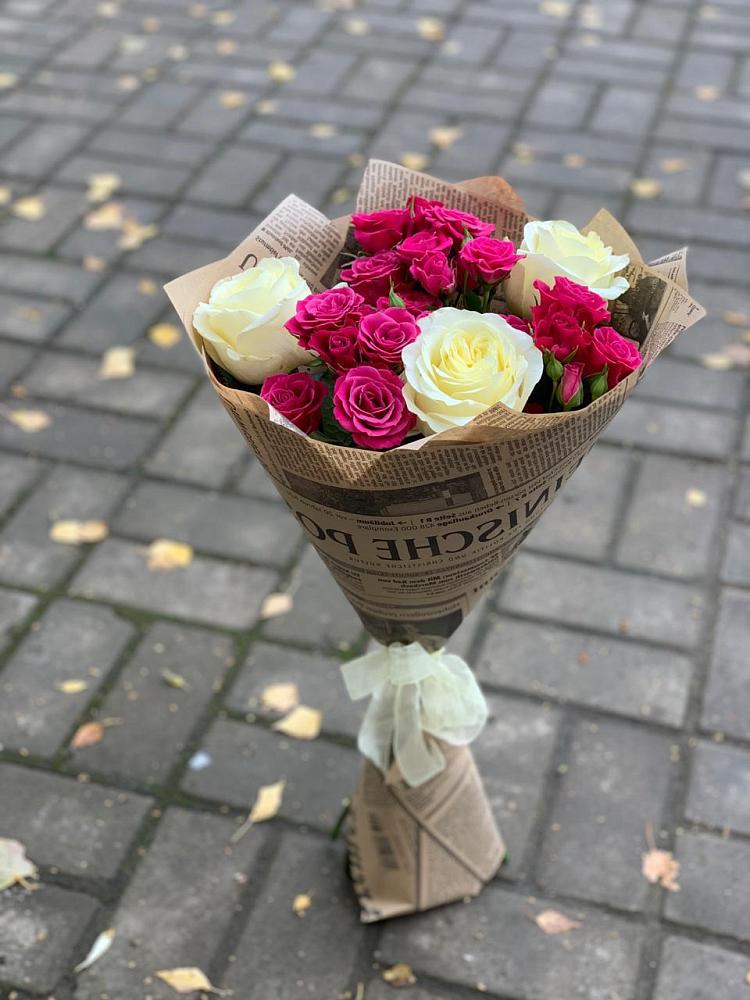 Букет цветов из: Розы в Скопине