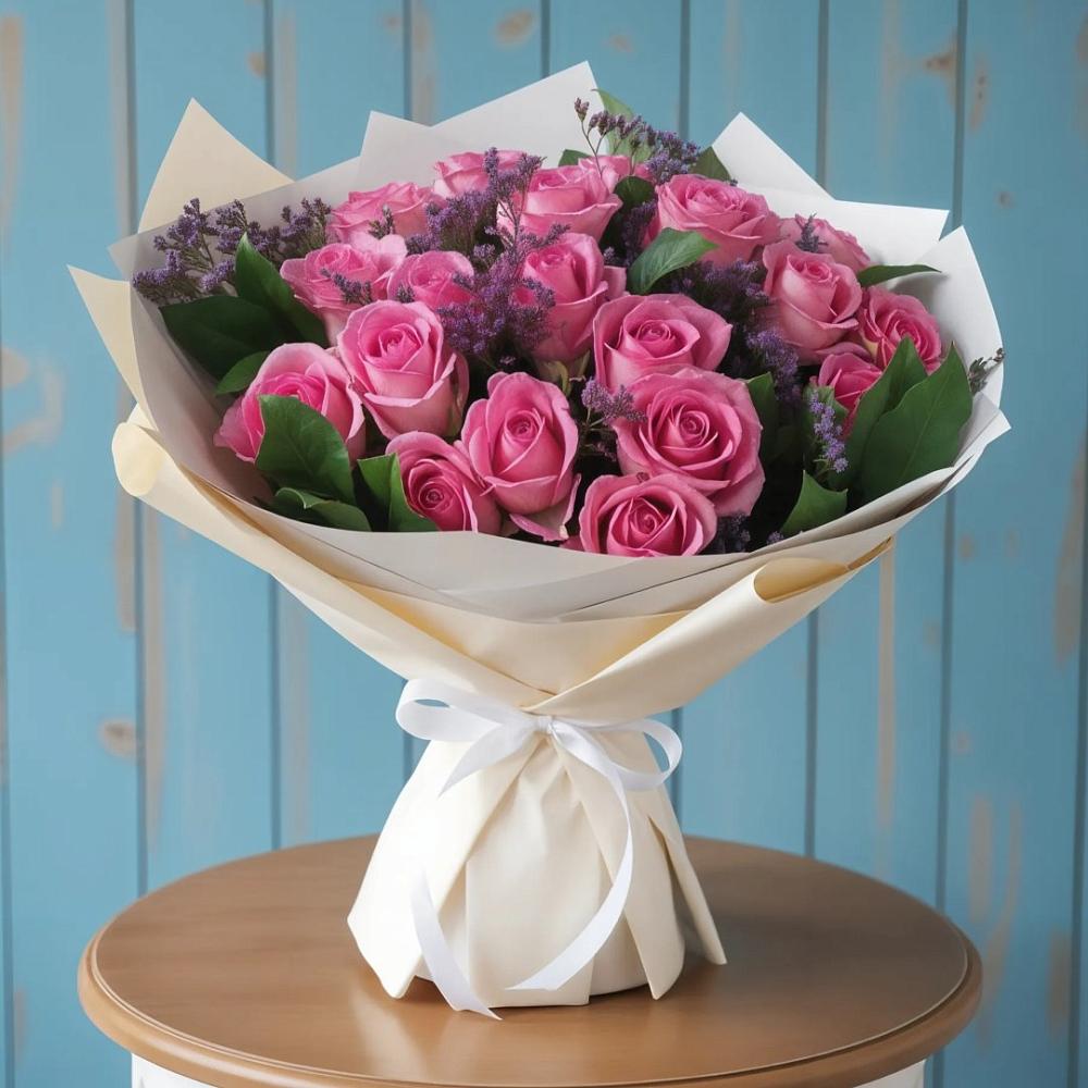 Букет цветов из: Розы в Скопине