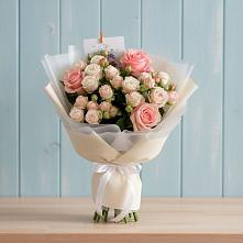 Букет цветов из:  Розы в Скопине