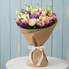 Букет цветов из:  Лизиантусы в Скопине