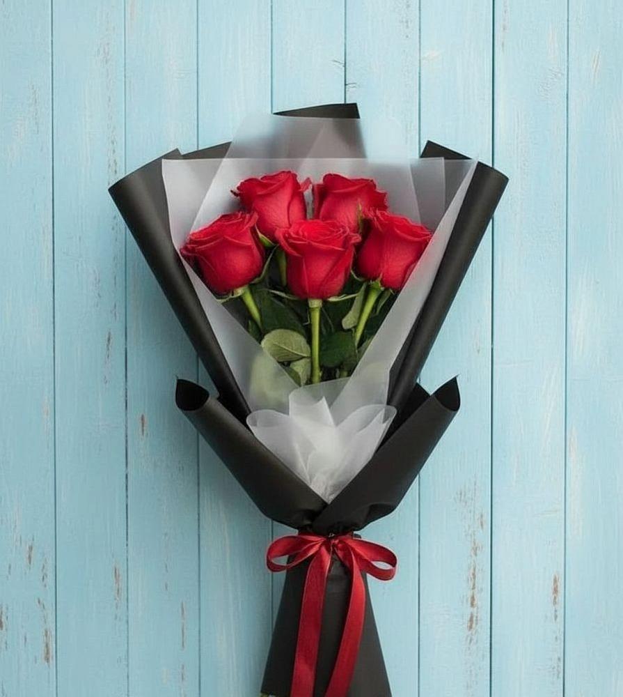 Букет цветов из: Розы в Скопине