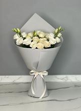 Букет цветов из:  Розы и Лизиантусы в Скопине